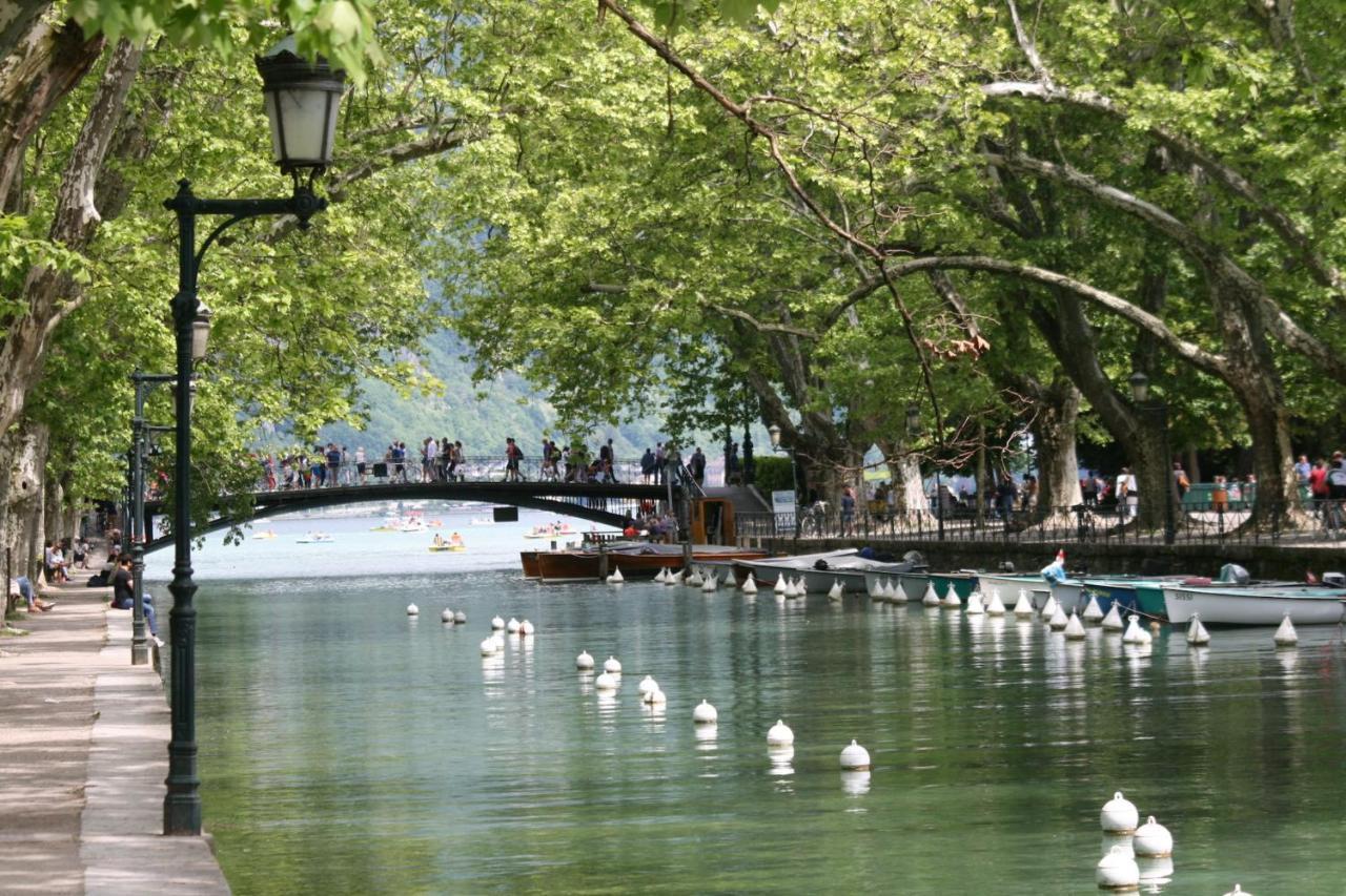 Le Canal - Nice Studio On The Venice Of The Alps Annecy Bagian luar foto