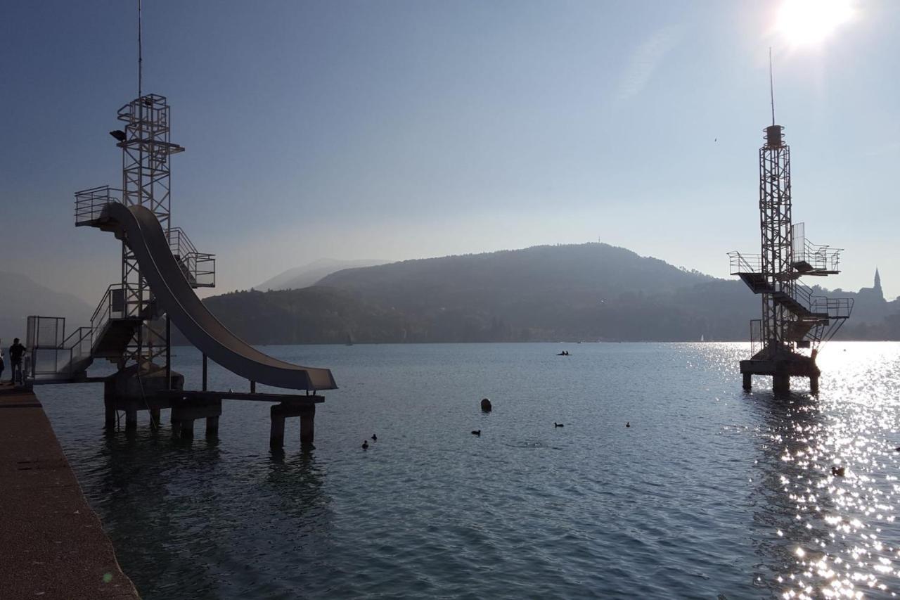Le Canal - Nice Studio On The Venice Of The Alps Annecy Bagian luar foto